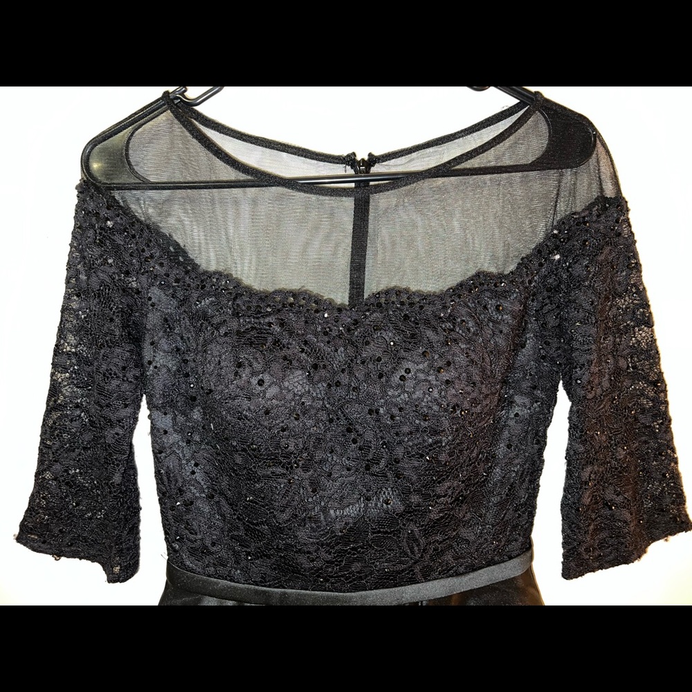 La Femme Black Dress